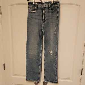 GAP Denim Blue Women's Straight Leg Jeans